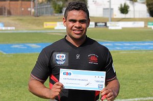 Jaden CLARKE - Man of the Match 
