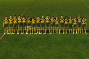 THE AIS line up before the 1st game