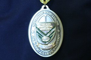 COL MATTHEWS MEDAL (Photo : OurFootyMedia) 
