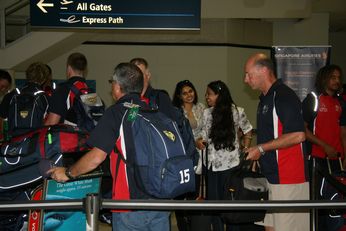 AIS at Sydney Airport (Photo : OurFootyMedia)
