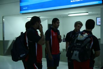 AIS at Sydney Airport (Photo : OurFootyMedia)