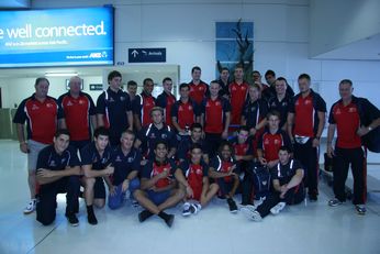 AIS at Sydney Airport (Photo : OurFootyMedia)
