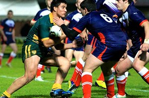 AIS Captain Rhett Webster takes on the French line