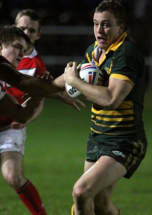 Jarrod Watson bashes his way thru the Welshline