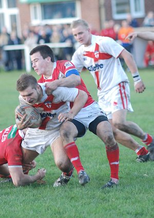 England Lions v Wales u18 action