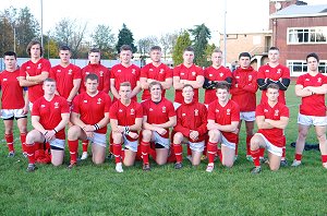 The Welsh u18 team