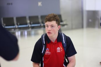 Andrew Heffernan - AIS rugby league squad leave to Europe (Photo : OurFootyMedia)