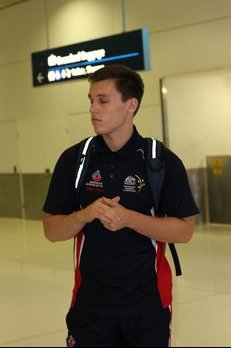 Brent Gentles - AIS rugby league squad leave to Europe (Photo : OurFootyMedia)