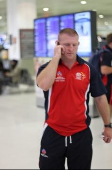 Brad Drew - AIS rugby league squad leave to Europe (Photo : OurFootyMedia)