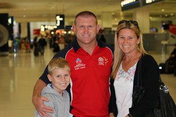 Brad Drew - AIS rugby league squad leave to Europe (Photo : OurFootyMedia)