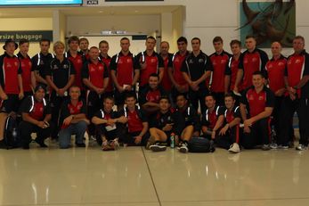 AIS rugby league squad leave to Europe (Photo : OurFootyMedia)