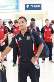 Christian Hazzard AIS rugby league squad leave to Europe (Photo : OurFootyMedia)