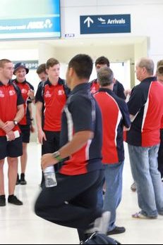 AIS rugby league squad leave to Europe (Photo : OurFootyMedia)