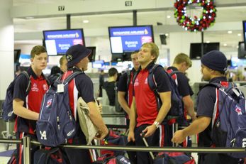 AIS rugby league squad leave to Europe (Photo : OurFootyMedia)