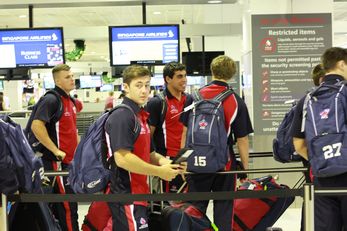AIS rugby league squad leave to Europe (Photo : OurFootyMedia)