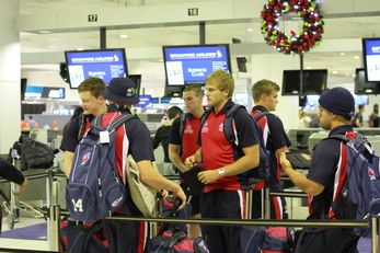 AIS rugby league squad leave to Europe (Photo : OurFootyMedia)