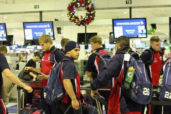 AIS rugby league squad leave to Europe (Photo : OurFootyMedia)