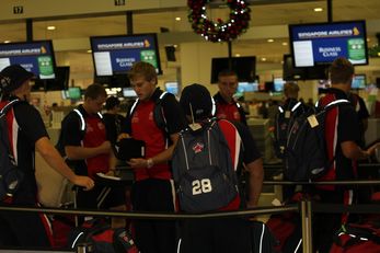 AIS rugby league squad leave to Europe (Photo : OurFootyMedia)