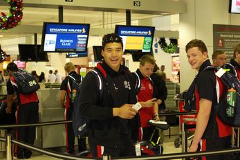 AIS rugby league squad leave to Europe (Photo : OurFootyMedia)