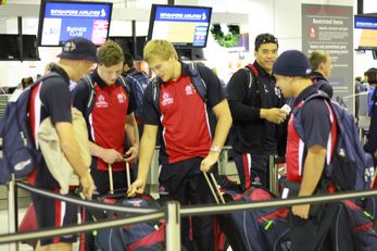 AIS rugby league squad leave to Europe (Photo : OurFootyMedia)