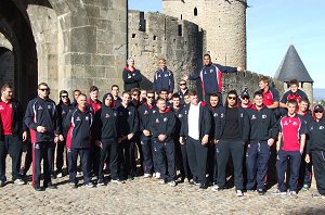 AIS team at Caccassonne Castle
