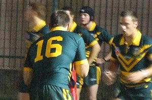 AIS warm up for game 1 