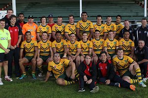 2013 AIS Team for the 1st Game of the Tour v's the West Coast U18's (Photo : Bill Phillips / DiGiSPORT / OurFootyMedia)