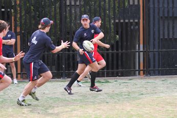 AIS last training session in Australia at N.I.C.E. (Photo : steve monty / OurFootyMedia)