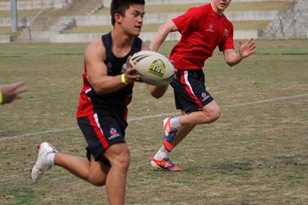 AIS rugby league squad training before their NZ tour (Photo : steve monty / OurFootyMedia) 
