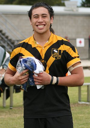 Tiri Tuatai (Wanneroo Senior High School) WA MotM (Photo : ourfootymedia)