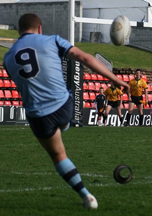 Cameron King has another shot @ the post - ASSRL Championship Play Off NSWCHS v NSWCIS aCTion (Photo's : ourfootymedia)