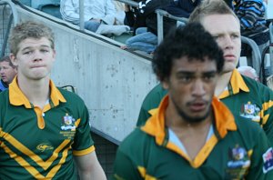 ASSRL & GBCL walk out for battle (Photo's : ourfootymedia)