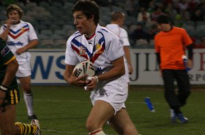 AUSTRALIAN SCHOOLBOYS v GBC U18 YOUNG LIONS 1st Test 2009 ACTION (Photo's : ourfootymedia)