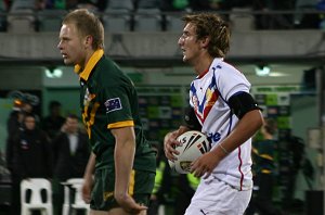 Australian Schoolboys v GBC YOUNG LIONS 1st Test ACTION (Photo's : ourfootymedia)