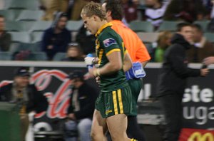 Jacob Miller - AUSTRALIAN SCHOOLBOYS v GBC U18 YOUNG LIONS 1st Test 2009 ACTION (Photo's : ourfootymedia)