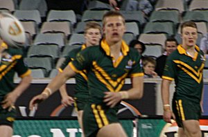 AUSTRALIAN SCHOOLBOYS v GBC U18 YOUNG LIONS 1st Test 2009 ACTION (Photo's : ourfootymedia)