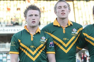 Jordan Rankin & Jack Stockwell - ASSRL & GBCL FIRST TEST 2009 (Photo's : ourfootymedia)