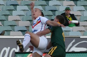 Australian Schoolboys v GBC YOUNG LIONS 1st Test ACTION (Photo's : ourfootymedia)