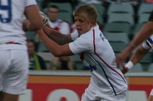 Callum PHILLIPS in action against the Australian Schoolboys at Canberra Stadium last year (Photo : ourfootymedia) 