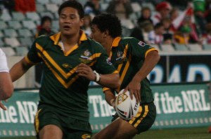 Australian Schoolboys v GBC YOUNG LIONS 1st Test ACTION (Photo's : ourfootymedia)