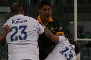 Australian Schoolboys v GBC YOUNG LIONS 1st Test ACTION (Photo's : ourfootymedia)