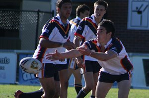 ASSRL 2010 Day 6 U18 Schoolboys Action NSWCIS v ACT (Photo : ourfootymedia)