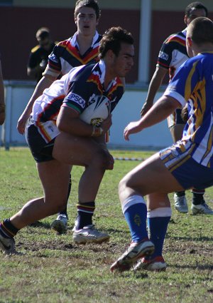 ASSRL 2010 Day 6 U18 Schoolboys Action NSWCIS v ACT (Photo : ourfootymedia)