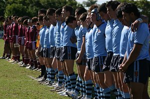 U18 Championship QSS v NSWCHS action (Photo : ourfootymedia)