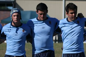 U18 Championship QSS v NSWCHS action (Photo : ourfootymedia)