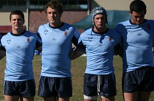 U18 Championship QSS v NSWCHS action (Photo : ourfootymedia)