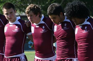 U18 Championship QSS v NSWCHS action (Photo : ourfootymedia)