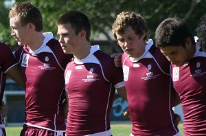 U18 Championship QSS v NSWCHS action (Photo : ourfootymedia)