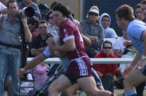 ASSRL U18 Championship FINAL QSS v NSWCHS action (Photo : ourfootymedia)