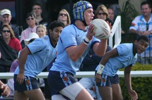 ASSRL U18 Championship FINAL QSS v NSWCHS action (Photo : ourfootymedia)